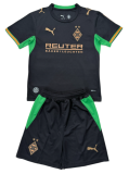 2026-27 KIDS Monchengladbach away black Soccer Jersey
