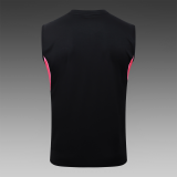 2025-26 Mens Arsenal Black  vest Training   #D25236