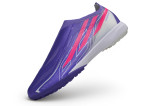 adidas F50 Hyperfast Elite Laceless TF Purple Soccer Shoes