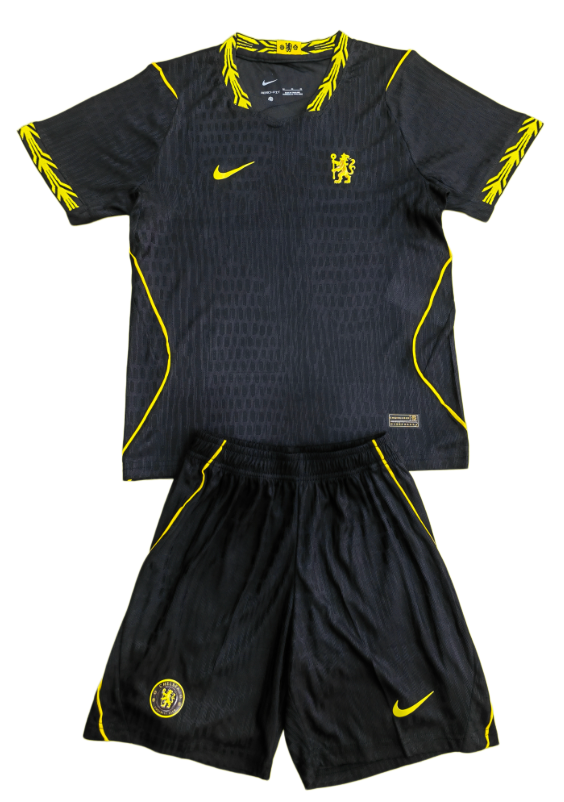 2026-27 Kids Chelsea away black Player version soccer jersey