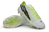 adidas F50 Hyperfast Elite Laceless FG white green Soccer Shoes
