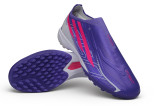 adidas F50 Hyperfast Elite Laceless TF Purple Soccer Shoes