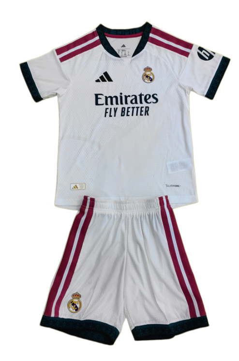 2026-27 Kids Real Madrid home Player version soccer Jersey