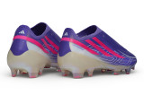 adidas F50 Hyperfast Elite Laceless FG Purple Soccer Shoes