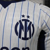 2026-27 Inter Milan away Long Sleeve Player Version Soccer Jersey