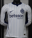 2026-27 Inter Milan away Long Sleeve Player Version Soccer Jersey