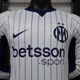 2026-27 Inter Milan away Long Sleeve Player Version Soccer Jersey