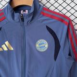 2026-27 Bayern Munich slate blue Windbreaker suit