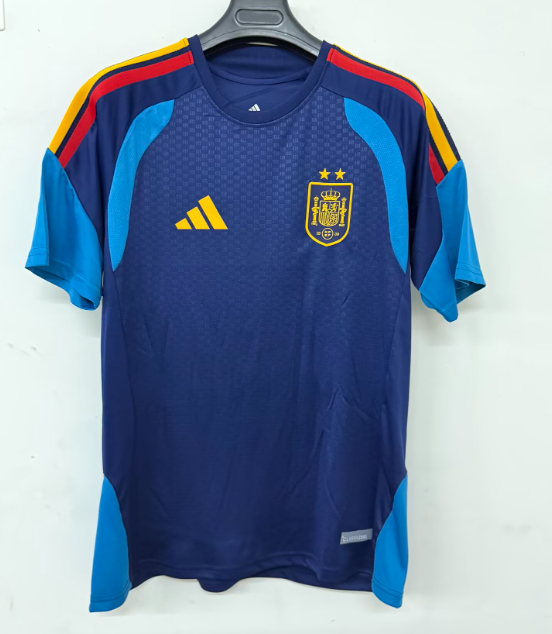 2026-27 Spain Navy blue training suit (Have two star ⭐⭐）