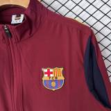 2026-27 Barcelona Red Windbreaker suit