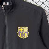 2026-27 Barcelona black Windbreaker suit
