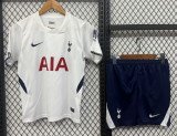 2026-27 Kids Tottenham Hotspur home white soccer Jersey
