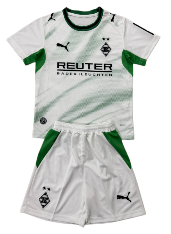 2026-27 Kids Monchengladbach home black Soccer Jersey