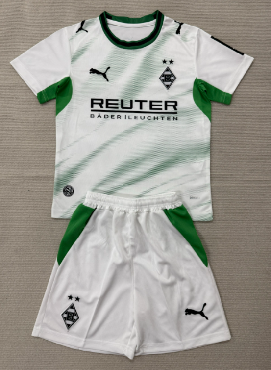 2026-27 Kids Monchengladbach home black Soccer Jersey