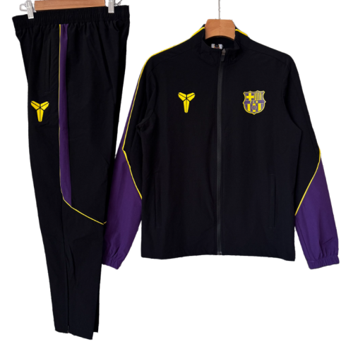 2026-27 Barcelona black Windbreaker suit