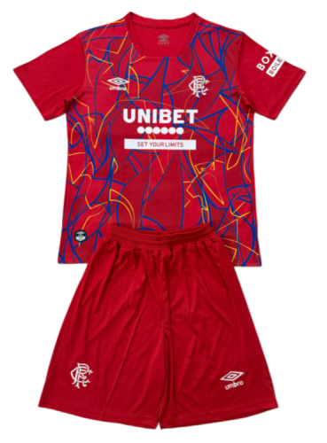 2026-27 Rangers red goalkeeper soccer Jersey