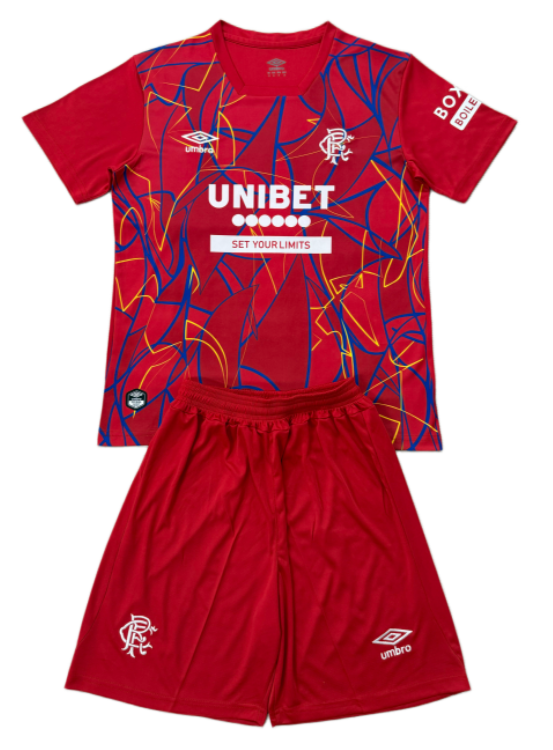 2026-27 Rangers red goalkeeper soccer Jersey