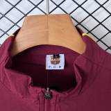 2026-27 Barcelona Red Windbreaker suit