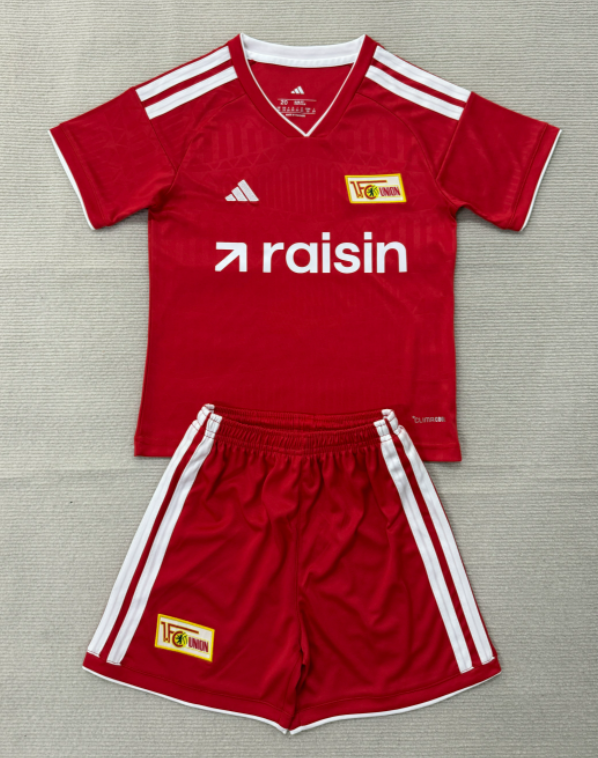 2026-27 Kids Union Berlin red home Soccer Jersey