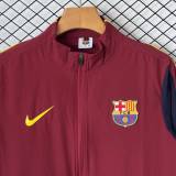 2026-27 Barcelona Red Windbreaker suit
