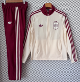 2026-27 Spain beige Windbreaker suit (have two star ⭐⭐)