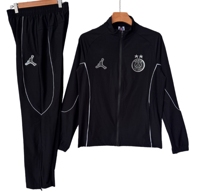 2026-27 PSG black Windbreaker suit (have two star ⭐⭐)