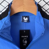 2026-27 France  blue Windbreaker suit