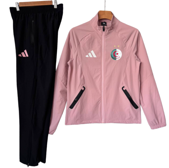 2026-27 Algeria pink Windbreaker suit (have two star ⭐⭐)