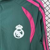 2026-27 Real Madrid green Windbreaker suit