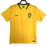 2018 Brazil Home Retro Soccer Jersey