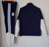 2026-27 Real Madrid Deep Blue Windbreaker suit