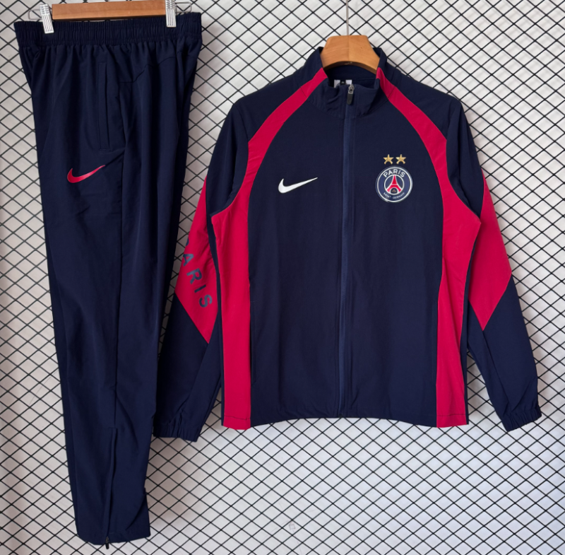2026-27 PSG Deep Blue Windbreaker suit (have two star ⭐⭐)