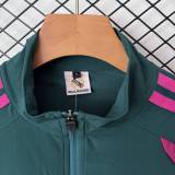 2026-27 Real Madrid green Windbreaker suit