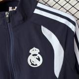 2026-27 Real Madrid Deep Blue Windbreaker suit