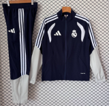 2026-27 Real Madrid Deep Blue Windbreaker suit