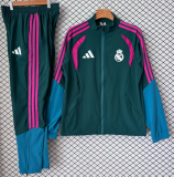 2026-27 Real Madrid green Windbreaker suit