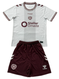 2026-27 Kids Heart  Away white Soccer Jersey