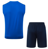 2026-27 Mens Inter Milan Blue vest Training Short Suit D26059#