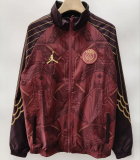 2026-27 PSG Jordan Red & Black Double Sided Windbreaker (双面风衣)