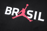 2026-27 Mens Brazil black Short training suit J26050#