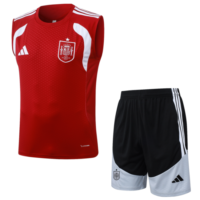 2026-27 Spain red vest training Short suit D26058#