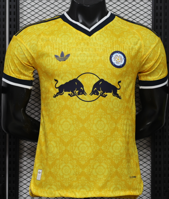 2026-27 Leeds United away yellow Player Version Soccer Jersey