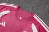 2026-27 Mens Real Madrid  pink Training Short Suit J26059#