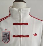 2026-27  Spain white Tang Suit Jacket