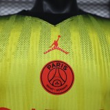 2026-27 PSG special edition yellow Player Version Soccer Jersey