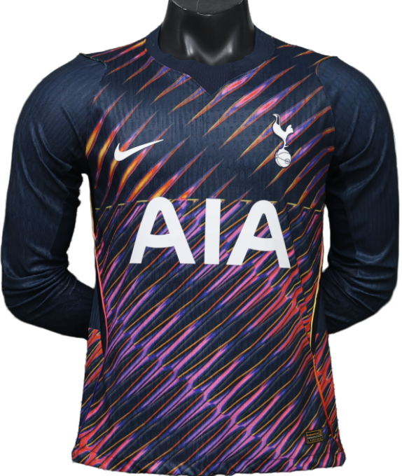 2026-27 Mens Tottenham Hotspur away Player Long Sleeve Soccer Jersey