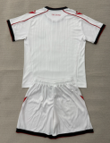 2026-27 Kids Aberdeen away white Soccer Jersey