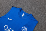 2026-27 Mens Inter Milan Blue vest Training Short Suit D26059#