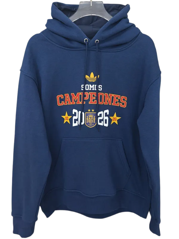 2026 Spain Royal blue Campeones Hoody (加绒)