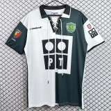 2002-2003 Sporting Lisbon Third Away Retro Soccer Jersey